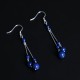 925 Sterling Silver Lazurite Serenity Drop Earrings 925 Sterling Silver Lazurite Serenity Drop Earrings