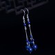 925 Sterling Silver Lazurite Serenity Drop Earrings 925 Sterling Silver Lazurite Serenity Drop Earrings