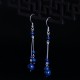 925 Sterling Silver Lazurite Serenity Drop Earrings 925 Sterling Silver Lazurite Serenity Drop Earrings