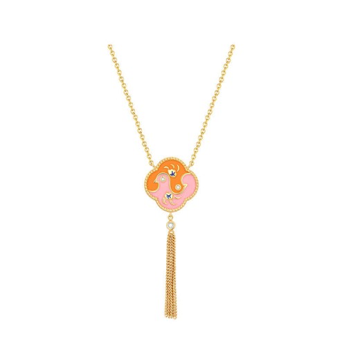 18K Gold-Plated Copper Two Birds Zircon Healing Jewelry Set 18K Gold-Plated Copper Two Birds Zircon Healing Jewelry Set
