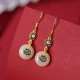 925 Sterling Silver Hetian Jade Lotus Luck Jewelry Set 925 Sterling Silver Hetian Jade Lotus Luck Jewelry Set