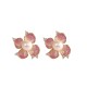 925 Sterling Silver Pearl Red Flower Wisdom Jewelry Set 925 Sterling Silver Pearl Red Flower Wisdom Jewelry Set