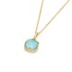 925 Silver Gold-Plated Turquoise Protection Set 925 Silver Gold-Plated Turquoise Protection Set