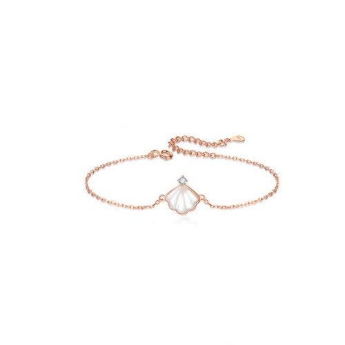 925 Sterling Silver Tridacna Stone Shell Blessing Jewelry Set