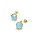 925 Silver Gold-Plated Turquoise Protection Set 925 Silver Gold-Plated Turquoise Protection Set