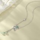 925 Sterling Silver Green Aventurine Butterfly Luck Jewelry Set 925 Sterling Silver Green Aventurine Butterfly Luck Jewelry Set