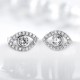 925 Sterling Silver Evil Eye Protection Stud Earrings 925 Sterling Silver Evil Eye Protection Stud Earrings