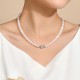 925 Sterling Silver Natural Pearl Jade Healing Jewelry Set 925 Sterling Silver Natural Pearl Jade Healing Jewelry Set