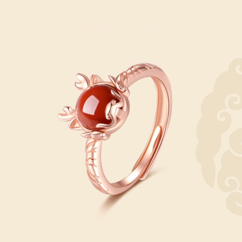 Flash Sale: 925 Sterling Silver Year of the Dragon Red Agate Dragon Protection Jewelry Set Flash Sale: 925 Sterling Silver Year of the Dragon Red Agate Dragon Protection Jewelry Set