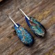 Emperor Stone Healing Crystal Earrings Emperor Stone Healing Crystal Earrings