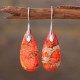 Emperor Stone Healing Crystal Earrings Emperor Stone Healing Crystal Earrings