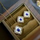 925 Sterling Silver Tridacna Stone Lazurite Blessing Jewelry Set 925 Sterling Silver Tridacna Stone Lazurite Blessing Jewelry Set