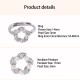 925 Sterling Silver Pearl Leaf Design Healing Jewelry Set 925 Sterling Silver Pearl Leaf Design Healing Jewelry Set