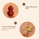 925 Sterling Silver Red Agate Gourd Confidence Jewelry Set 925 Sterling Silver Red Agate Gourd Confidence Jewelry Set