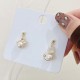 Cat Paw Pearl Wisdom Stud Earrings Cat Paw Pearl Wisdom Stud Earrings