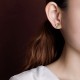 925 Sterling Silver Plated Gold Hetian Jade Shamrock Necklace Earrings 925 Sterling Silver Plated Gold Hetian Jade Shamrock Necklace Earrings