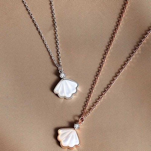 925 Sterling Silver Tridacna Stone Shell Blessing Jewelry Set