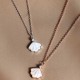 925 Sterling Silver Tridacna Stone Shell Blessing Jewelry Set