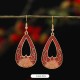 Lotus Butterfly Flower Alloy Copper Enlightenment Earrings Lotus Butterfly Flower Alloy Copper Enlightenment Earrings