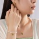 925 Sterling Silver Clover Hetian Cyan Jade Pearl Jewelry Set 925 Sterling Silver Clover Hetian Cyan Jade Pearl Jewelry Set
