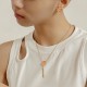 18K Gold-Plated Copper Two Birds Zircon Healing Jewelry Set 18K Gold-Plated Copper Two Birds Zircon Healing Jewelry Set