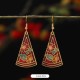Lotus Butterfly Flower Alloy Copper Enlightenment Earrings Lotus Butterfly Flower Alloy Copper Enlightenment Earrings