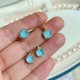 925 Silver Gold-Plated Turquoise Protection Set 925 Silver Gold-Plated Turquoise Protection Set
