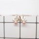 925 Sterling Silver Gold-Plated Natural Pearl Butterfly Wisdom Stud Earrings 925 Sterling Silver Gold-Plated Natural Pearl Butterfly Wisdom Stud Earrings
