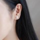 925 Silver Lotus Flower Balance Earrings 925 Silver Lotus Flower Balance Earrings