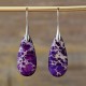 Emperor Stone Healing Crystal Earrings Emperor Stone Healing Crystal Earrings
