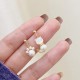 Cat Paw Pearl Wisdom Stud Earrings Cat Paw Pearl Wisdom Stud Earrings