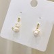 Cat Paw Pearl Wisdom Stud Earrings Cat Paw Pearl Wisdom Stud Earrings