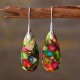 Emperor Stone Crystal Happiness Earrings Emperor Stone Crystal Happiness Earrings
