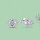 925 Sterling Silver Evil Eye Protection Stud Earrings 925 Sterling Silver Evil Eye Protection Stud Earrings