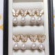 925 Sterling Silver 18K Gold Copper Pearl Butterfly Optimism Stud Earrings 925 Sterling Silver 18K Gold Copper Pearl Butterfly Optimism Stud Earrings