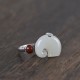 925 Sterling Silver Elephant Hetian Jade Abundance Jewelry Set 925 Sterling Silver Elephant Hetian Jade Abundance Jewelry Set