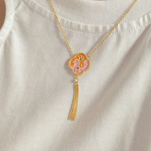 18K Gold-Plated Copper Two Birds Zircon Healing Jewelry Set 18K Gold-Plated Copper Two Birds Zircon Healing Jewelry Set