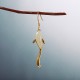 Fish Pattern Jade Luck Drop Earrings Fish Pattern Jade Luck Drop Earrings