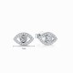 925 Sterling Silver Evil Eye Protection Stud Earrings 925 Sterling Silver Evil Eye Protection Stud Earrings