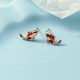 Copper Koi Fish Wealth Necklace, Bracelet, Earrings Set Copper Koi Fish Wealth Necklace, Bracelet, Earrings Set