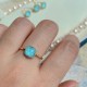 925 Silver Gold-Plated Turquoise Protection Set 925 Silver Gold-Plated Turquoise Protection Set