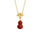 925 Sterling Silver Red Agate Gourd Confidence Jewelry Set 925 Sterling Silver Red Agate Gourd Confidence Jewelry Set
