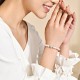 925 Sterling Silver Natural Pearl Jade Healing Jewelry Set 925 Sterling Silver Natural Pearl Jade Healing Jewelry Set