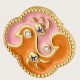 18K Gold-Plated Copper Two Birds Zircon Healing Jewelry Set 18K Gold-Plated Copper Two Birds Zircon Healing Jewelry Set