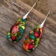 Emperor Stone Crystal Happiness Earrings Emperor Stone Crystal Happiness Earrings