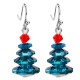 Various Crystals Christmas Tree Amethyst Healing Earrings Various Crystals Christmas Tree Amethyst Healing Earrings