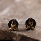 925 Sterling Silver Namaste Equality Stud Earrings 925 Sterling Silver Namaste Equality Stud Earrings