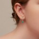 925 Sterling Silver Malachite Anti-Anxiety Drop Earrings 925 Sterling Silver Malachite Anti-Anxiety Drop Earrings