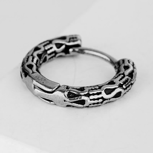 Retro Titanium Steel Balance Earrings Retro Titanium Steel Balance Earrings