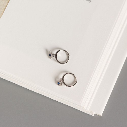 925 Sterling Silver Evil Eye Protection Stud Earrings 925 Sterling Silver Evil Eye Protection Stud Earrings